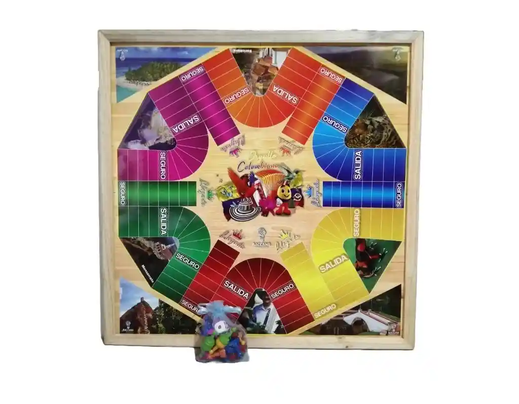 Parques Magnetico De Marco Doble Cara 6 Y 4 Puestos 35x35