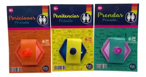 Pirinola Erotica Parejas Lesbiana - Penitencias