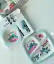 Vajilla Para Bebes Stitch Kit De Alimentación X5 Piezas