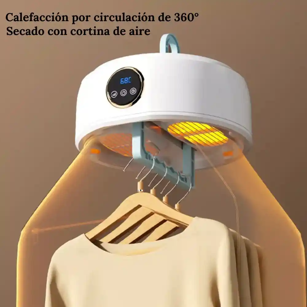 Secadora De Ropa Electrica Portatil 600w