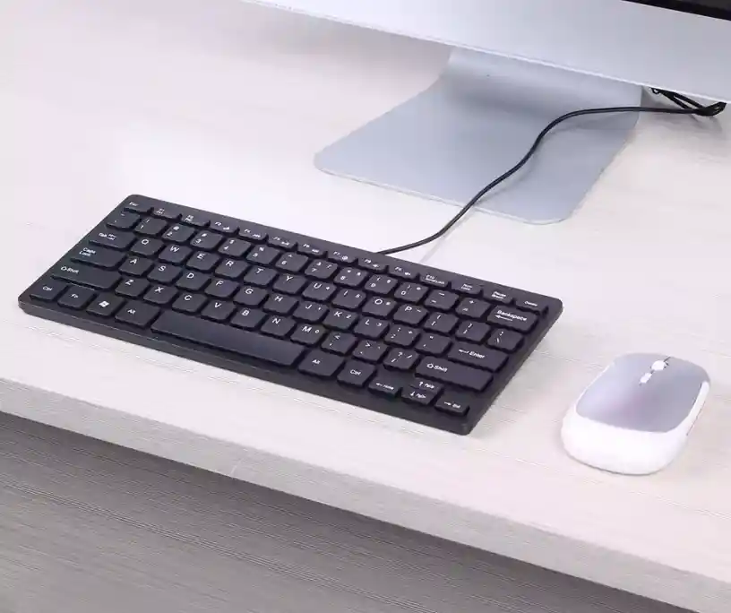 Teclado Alámbrico K-1000 Compatible Con Windows Y Mac