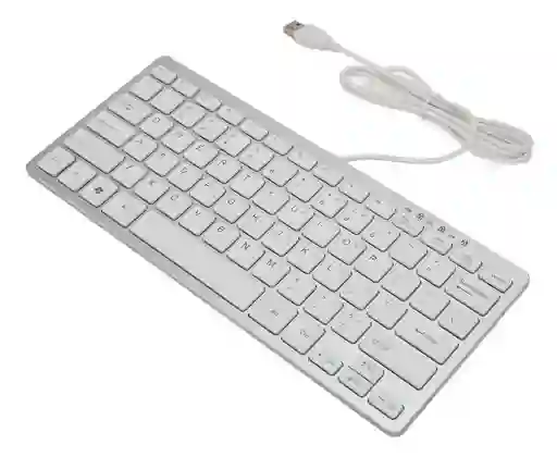 Teclado Alámbrico K-1000 Compatible Con Windows Y Mac