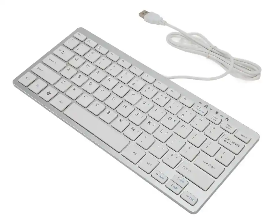 Teclado Alámbrico K-1000 Compatible Con Windows Y Mac