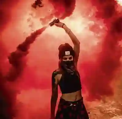Antorcha Humo Rojo O Bengala Humo Roja