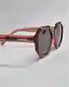 Lentes De Sol Polarizado Rojo Vino
