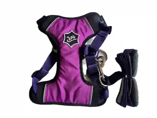 Arnes Pechera Paseador Para Perro - Talla M - Morado