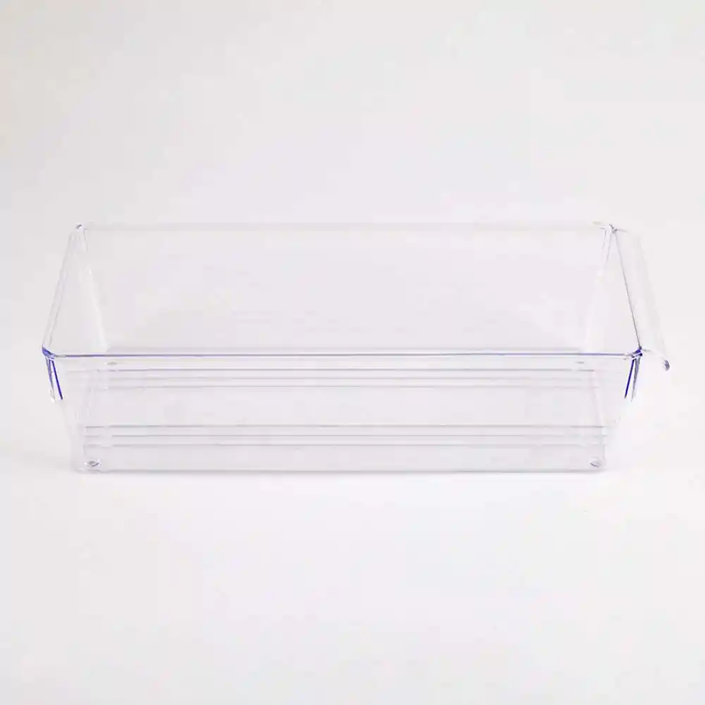 Organizador Plasticforte 14x10x37cm Translucido Plastico