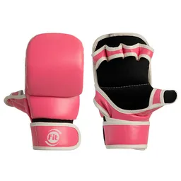 Guante Tipo Mma 4oz (entrenamiento) Rosados Talla S/m