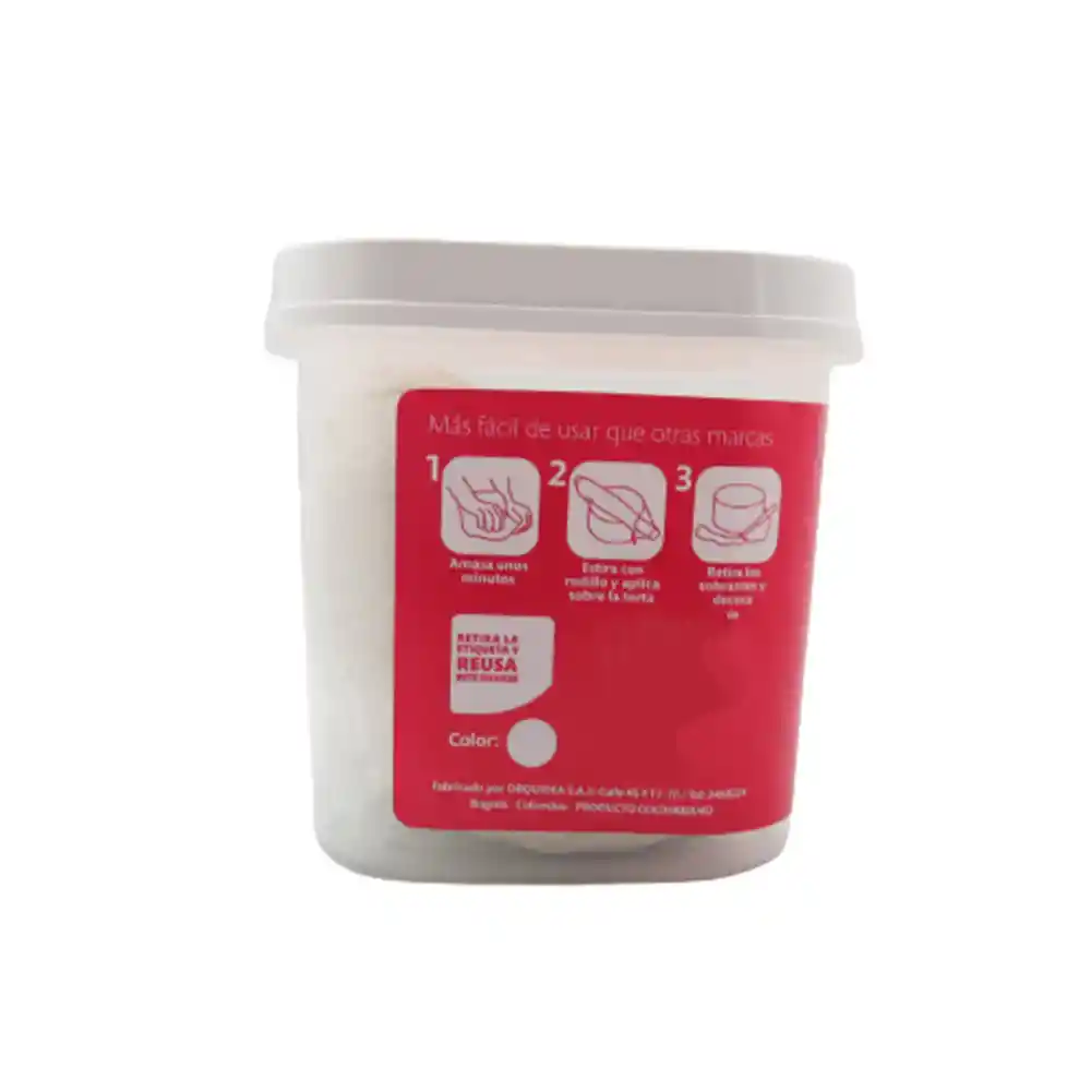 Cubierta Fondant Orquidea 1 Kg