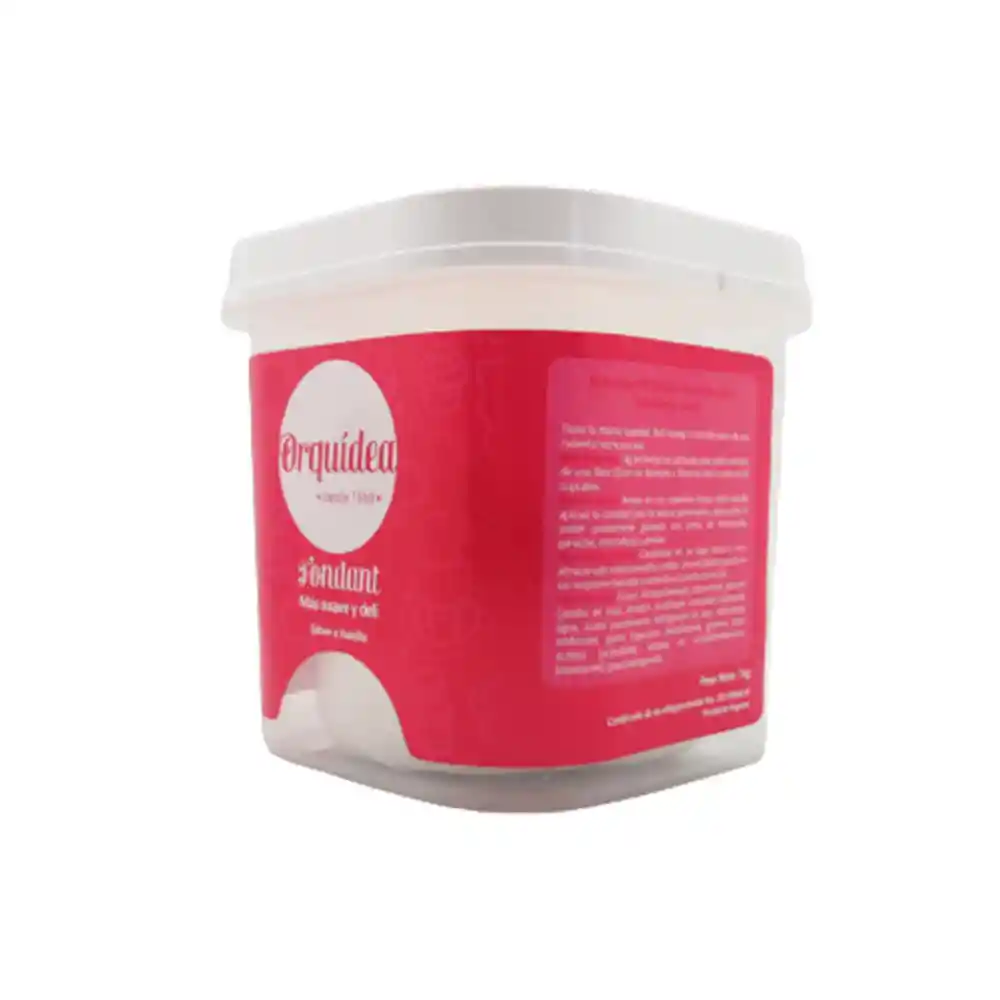 Cubierta Fondant Orquidea 1 Kg