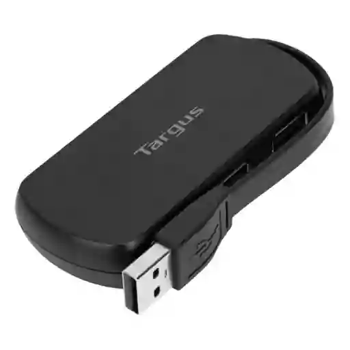 Hub Targus Negro 4 Puertos Usb 2.0 Conectividad Expandida