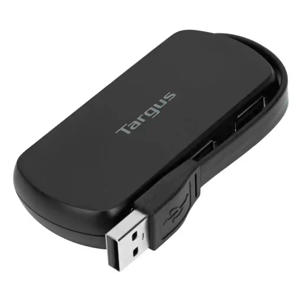 Hub Targus Negro 4 Puertos Usb 2.0 Conectividad Expandida