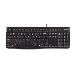 Teclado Logitech K120 Qwerty Usb - Negro