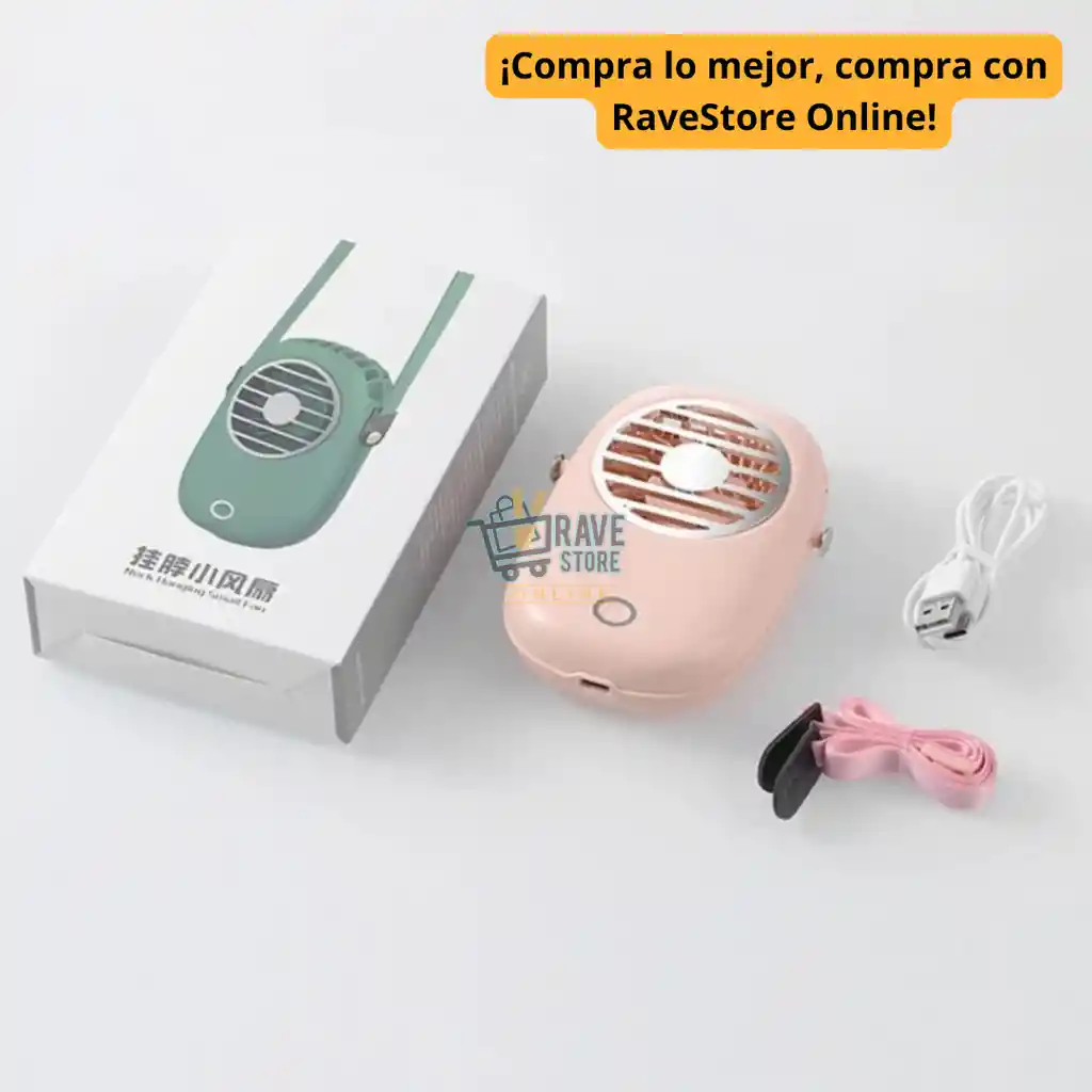 Ventilador Portátil Ideal Para Oficina, Hogar Y Viajes