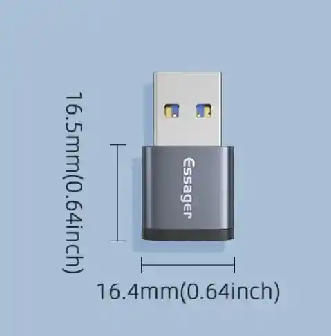 Mac Adaptador Usb Tipo C Hembra A Usb Ho Ipad Iphone