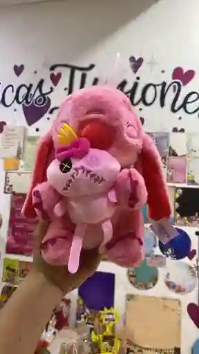 Peluche Stitch Angel Mascota Pequeño