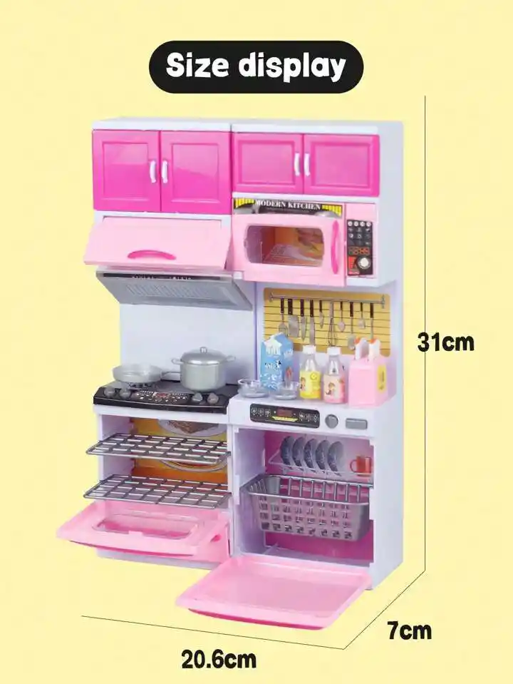 Set De Cocina Juguete 2 Divisiones
