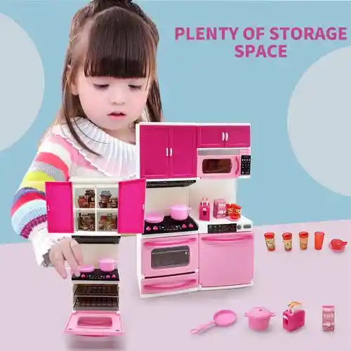 Set De Cocina Juguete 2 Divisiones