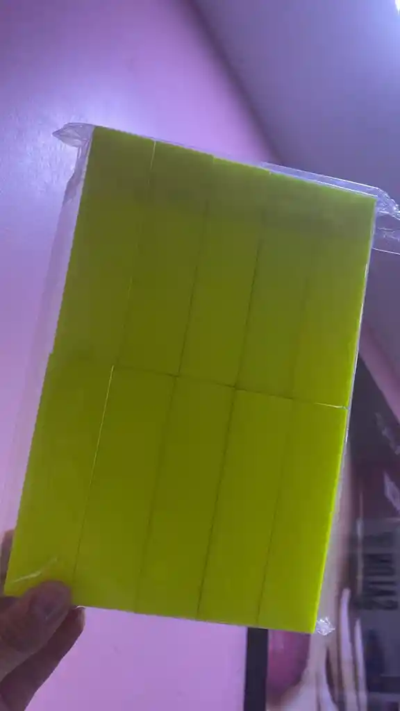 Cubo Pulidor De Uñas