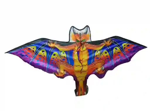Cometa Dragon Naranja Pequeño