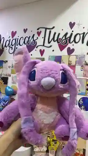 Peluche Stitch Angel Morada