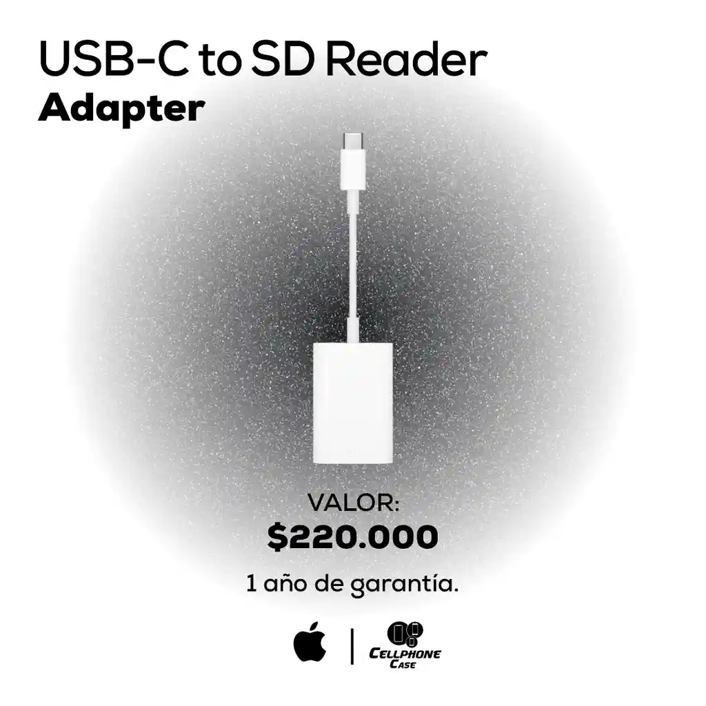 Adaptador Tipo C A Sd Reader