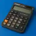 Calculadora De Escritorio Kadio Kd-3866b 12 Dígitos Solar Y Batería