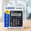 Calculadora De Escritorio Kadio Kd-3866b 12 Dígitos Solar Y Batería