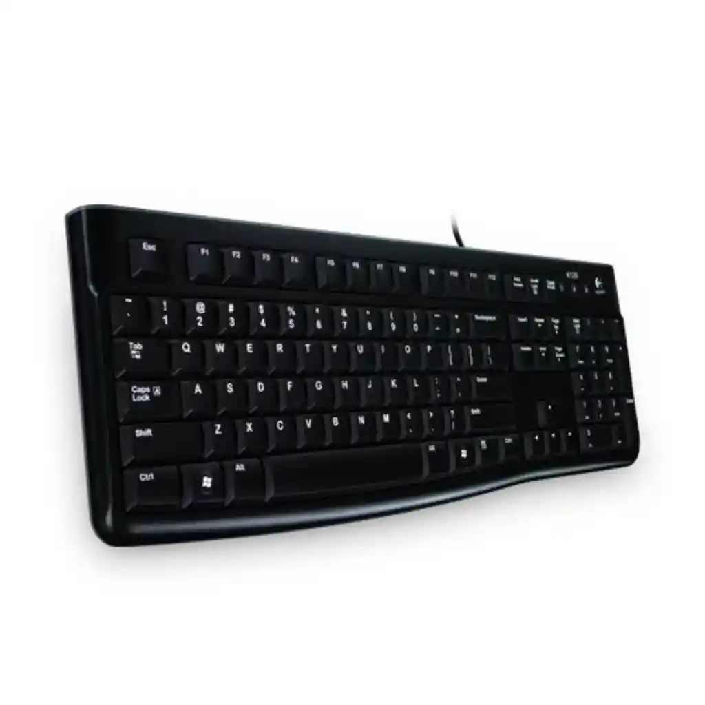 Teclado Logitech K120 Qwerty Usb - Negro