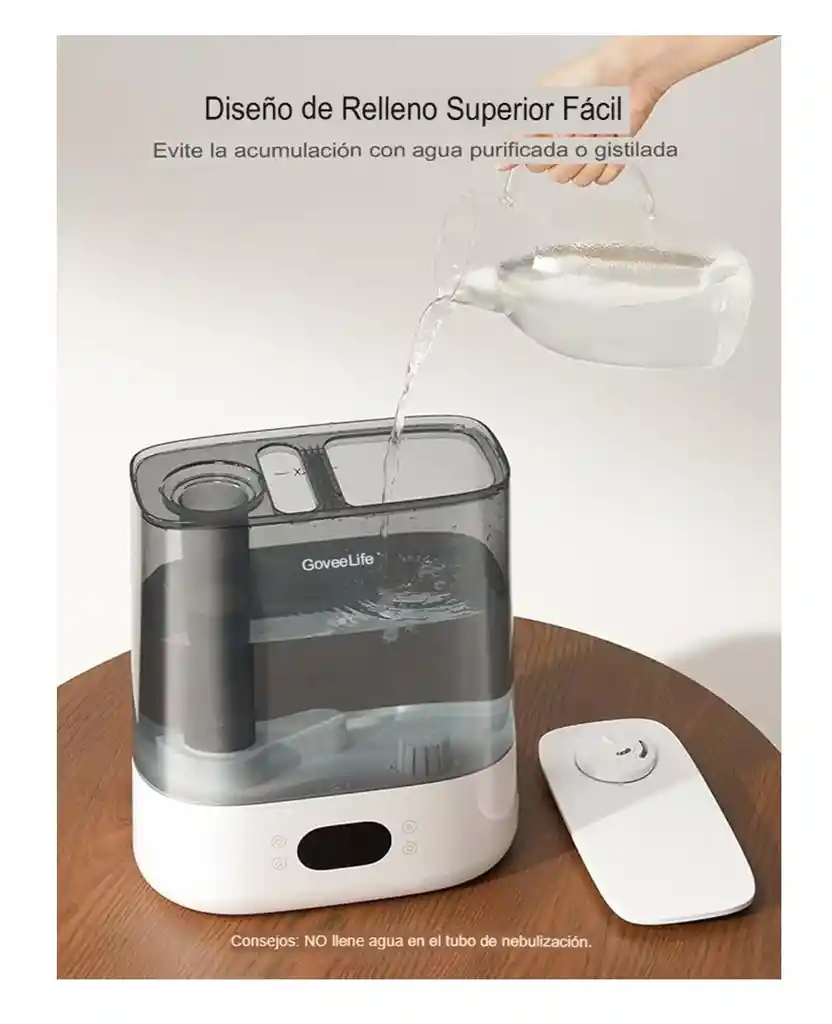 Humidificador Inteligente Goveelife 6l H7149 Con Mando Smart