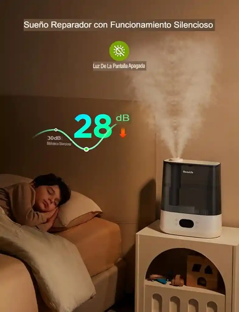 Humidificador Inteligente Goveelife 6l H7149 Con Mando Smart