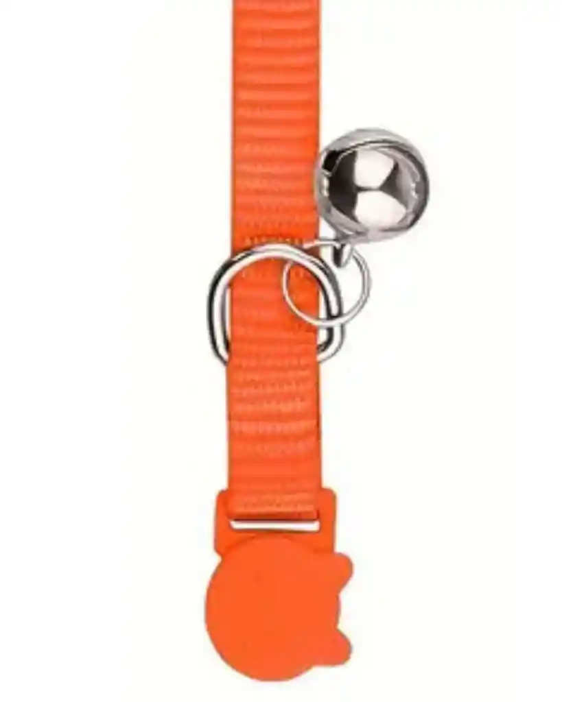Collar Para Gato - Naranja