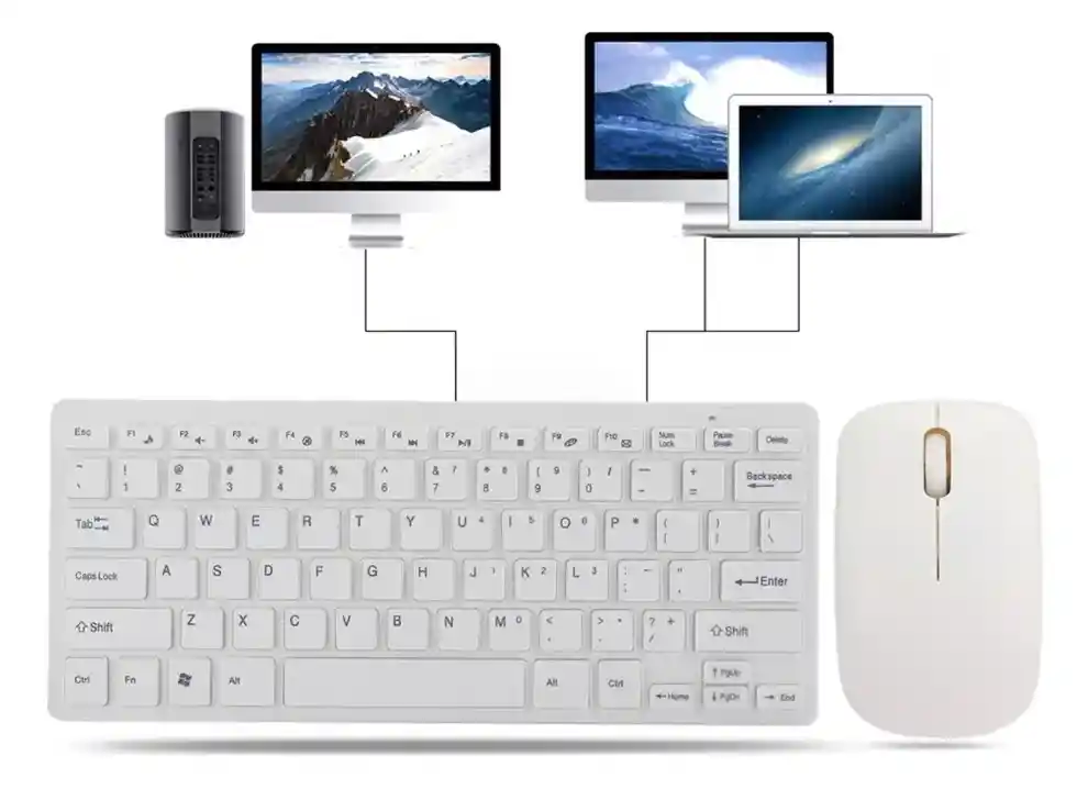 Combo De Teclado Y Mouse Inalámbrico K03