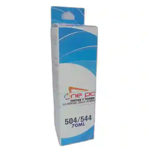 Tinta Recargable 504/544 Compatible Epson Cyan