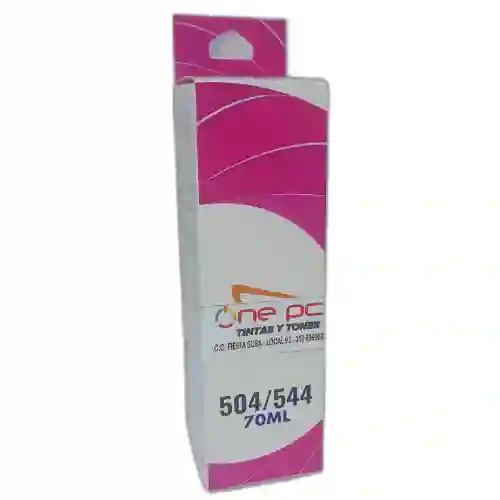 Tinta Recargable 504/544 Compatible Epson Magenta