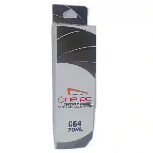 Tinta Recargable 664 Compatible Epson Black
