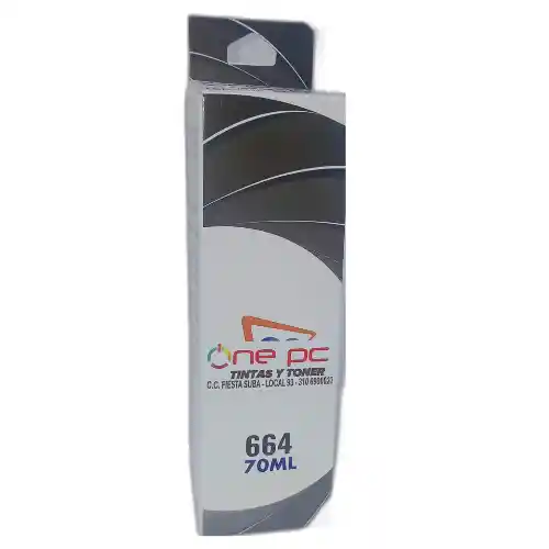 Tinta Recargable 664 Compatible Epson Black