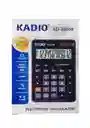 Calculadora De Escritorio Kadio Kd-3866b 12 Dígitos Solar Y Batería