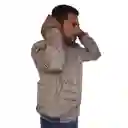 Chaqueta Para Hombre Beige Con Interior En Tela Ovejera Talla M