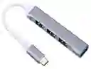 Hub 4 Puertos Usb Tipo C