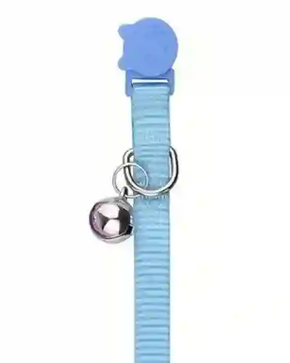 Collar Para Gato - Azul Claro