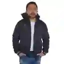 Chaqueta Para Hombre Negra Con Interior En Tela Ovejera Talla M