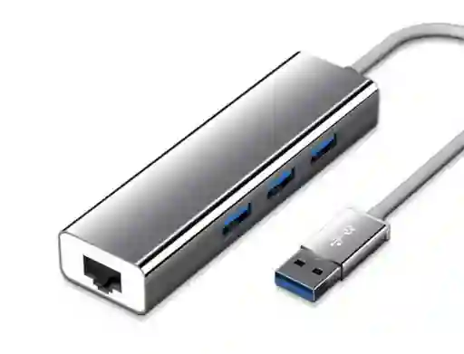 Hub Usb Y Rj45 Red