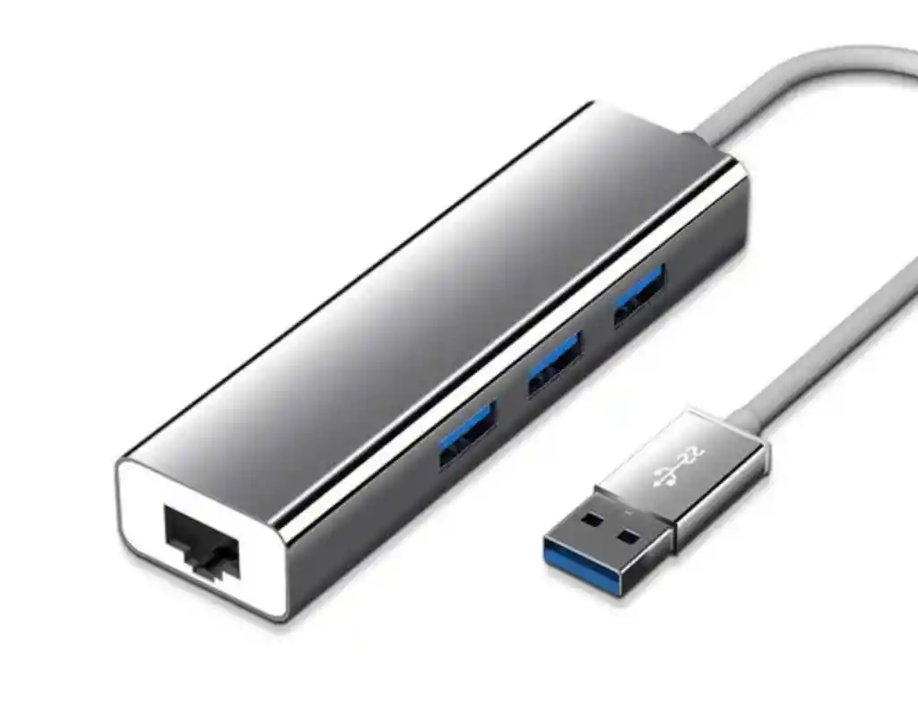 Hub Usb Y Rj45 Red
