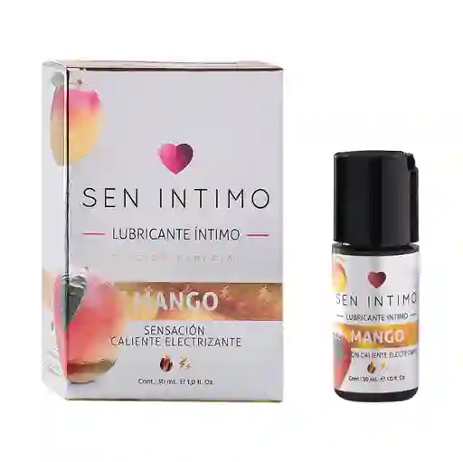 Lubricante Íntimo Mango Sensación Caliente Electrizante X 30 Ml