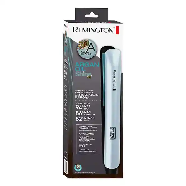 Plancha De Cabello Remington Argan Oil Shine 100% Original