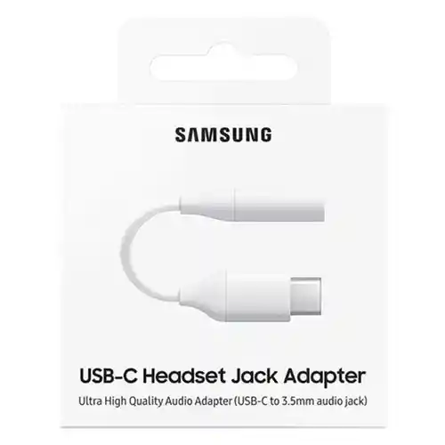Adaptador Usb-c A Jack 3.5mm Samsung 1.1 – Audio Alta Fidelidad