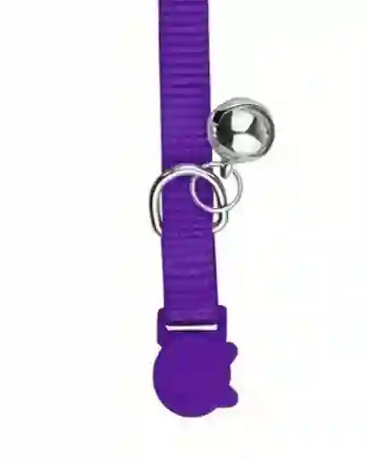 Collar Para Gato - Morado