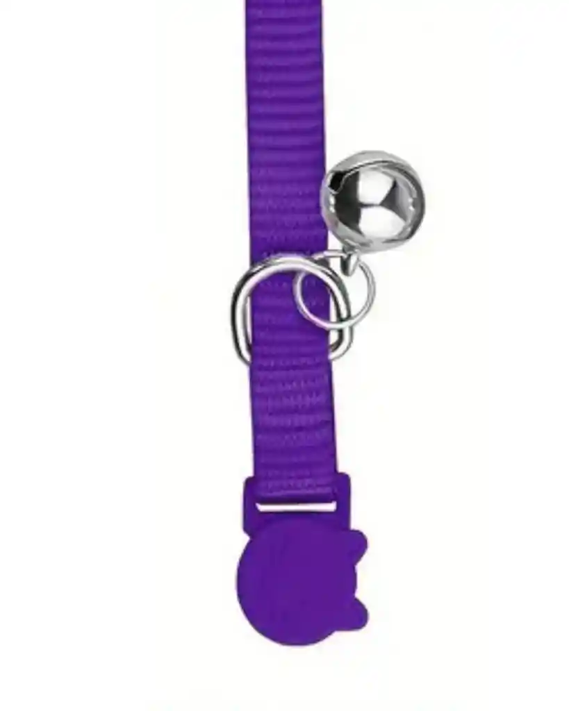 Collar Para Gato - Morado