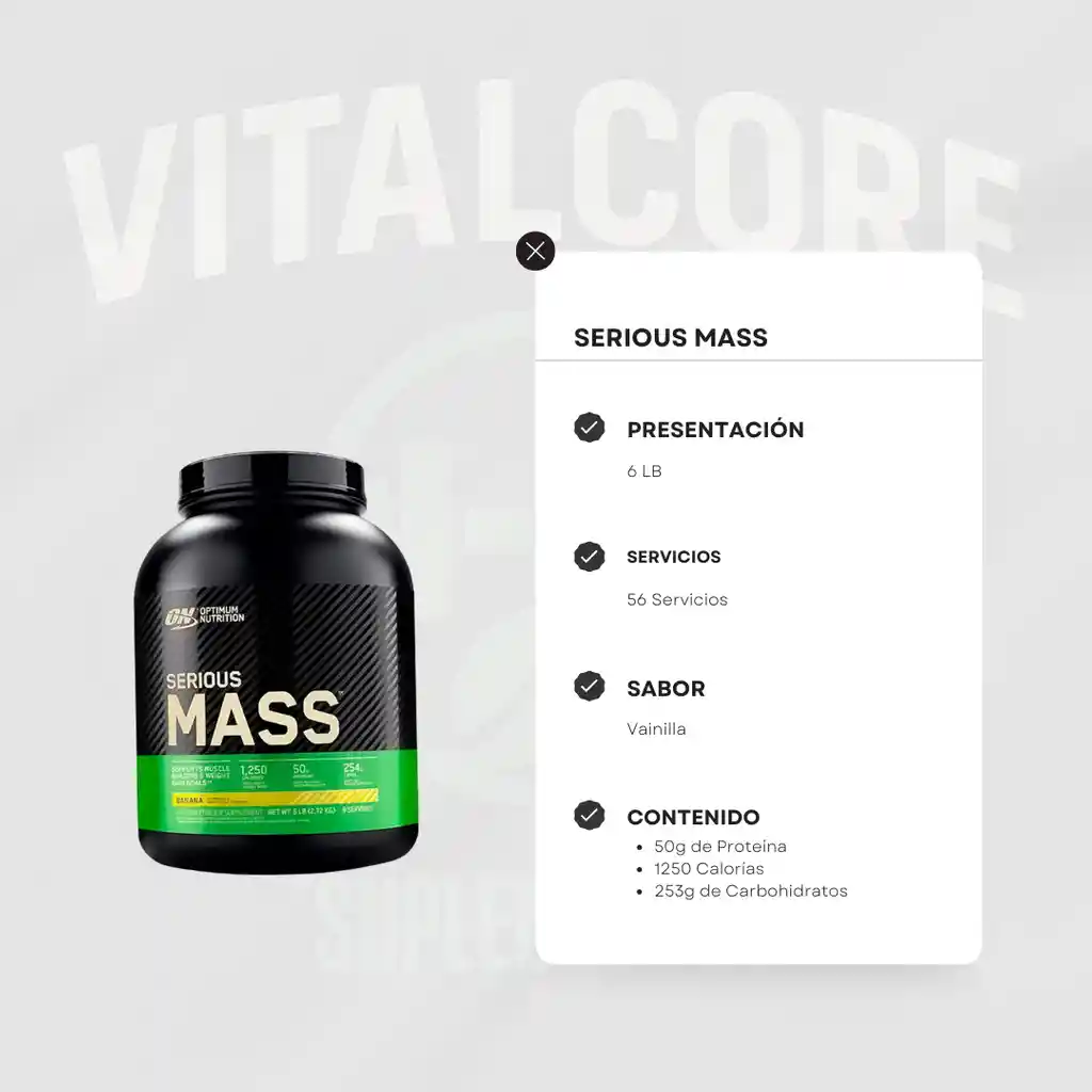 Serious Mass 6 Lb